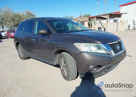 2015 Nissan Pathfinder S из США, поврежденный, VIN 5N1AR2MN0FC650994